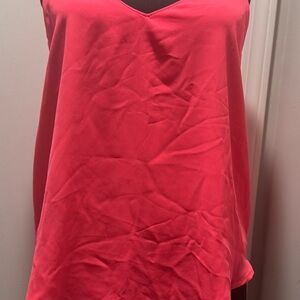 Alythea Coral Red Camisole Top New